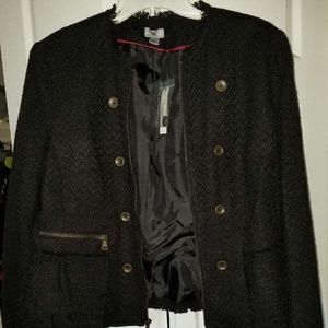 NWT zippered blazer /jacket